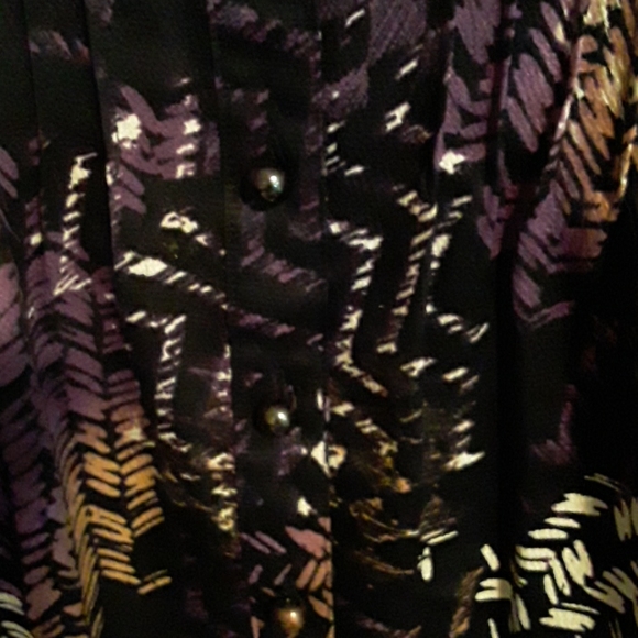 JM Collection long sleeve blouse - Picture 3 of 9